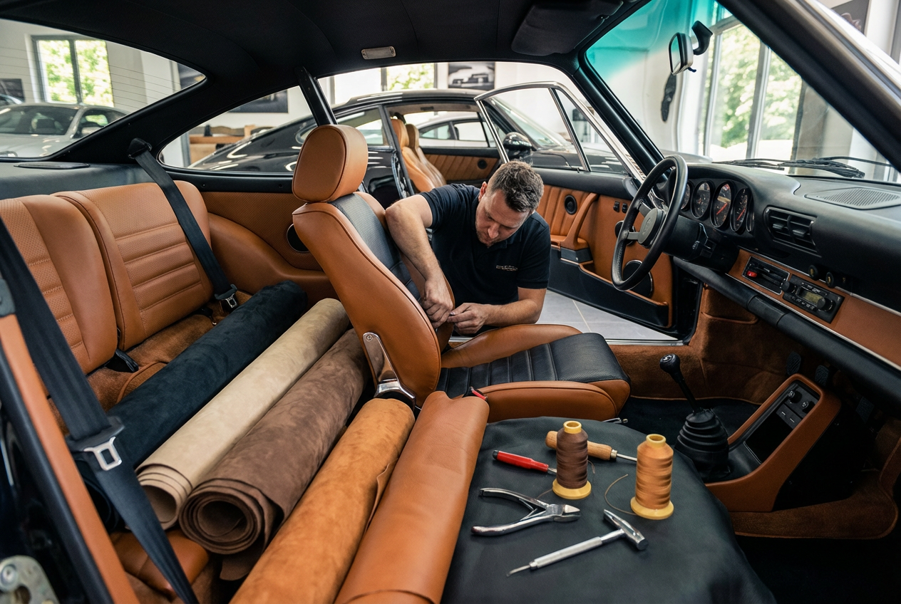 Перетяжка салона автомобиля: как вернуть комфорт и стиль вашему авто